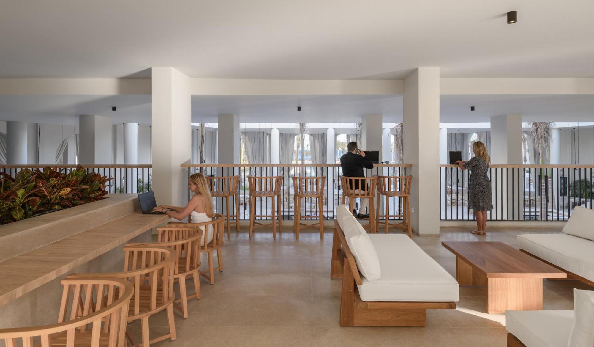 Serry Beach Resort Hurghada Esterno foto